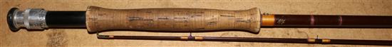 A Hardy Jet 8 1/2 feet fly fishing rod